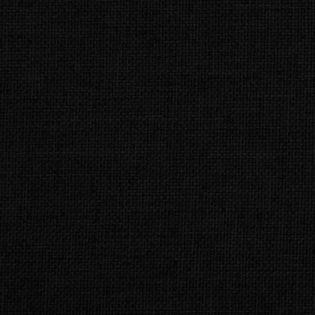 Lettino per Cani Nero 50x40x30 cm in Tessuto