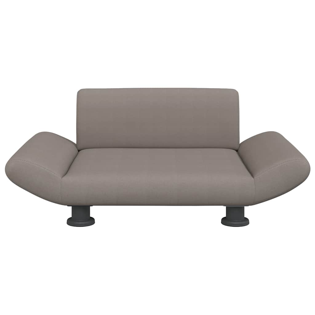 Lettino per Cani Tortora 70x45x28 cm in Tessuto