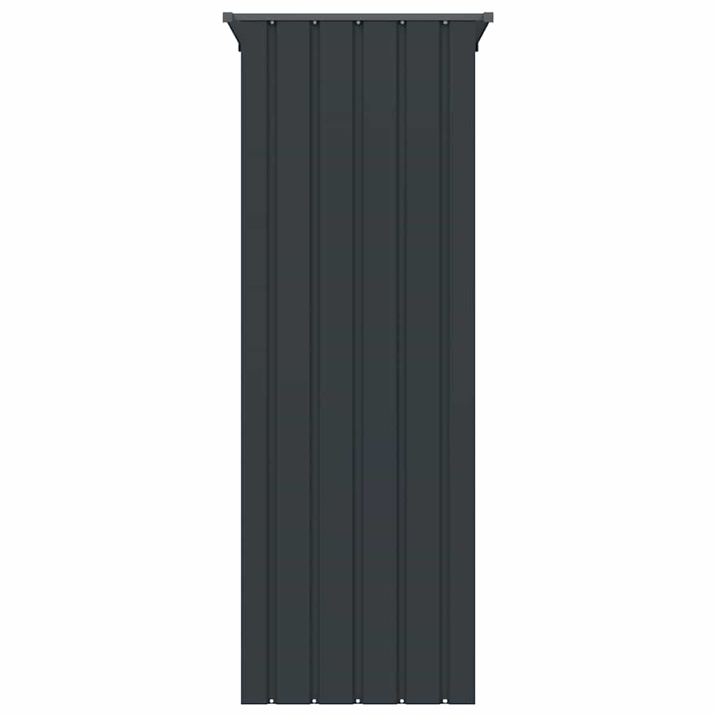 Gabbia per Uccelli Antracite 115x78x200 cm in Acciaio Zincato