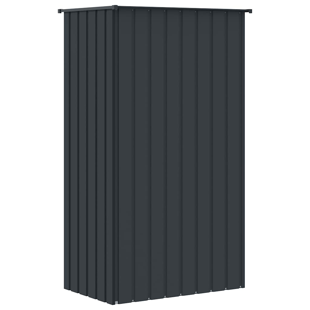 Gabbia per Uccelli Antracite 115x78x200 cm in Acciaio Zincato