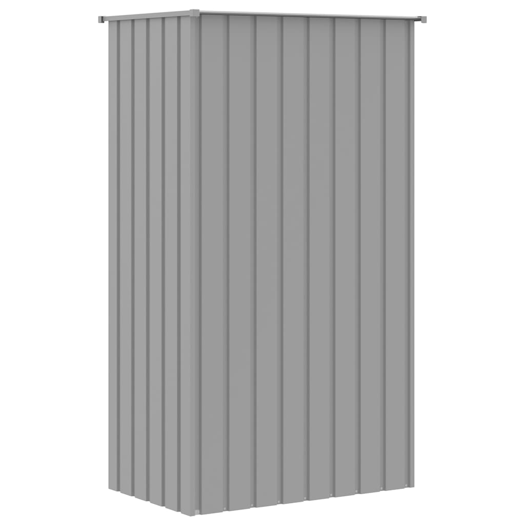 Gabbia per Uccelli Grigia 115x78x200 cm in Acciaio Zincato
