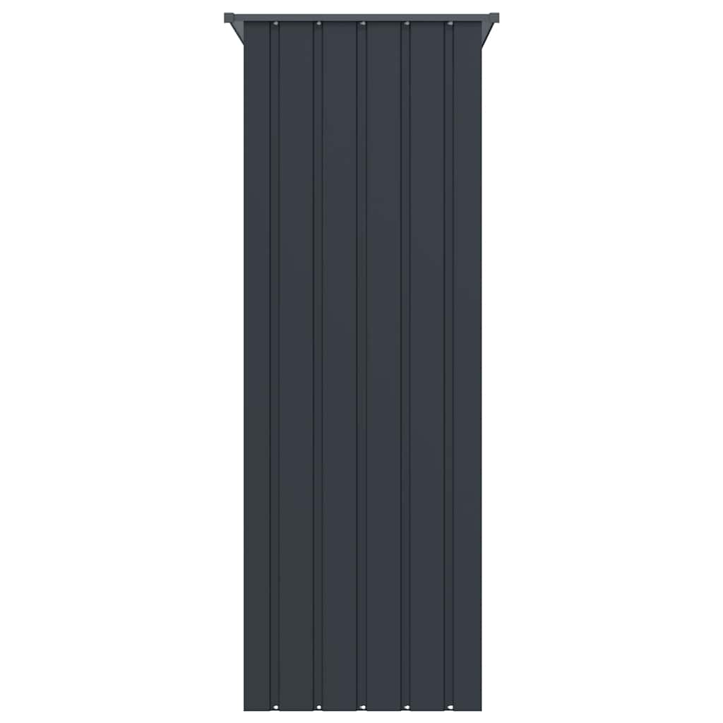 Gabbia per Uccelli Antracite 215x78x200 cm in Acciaio Zincato