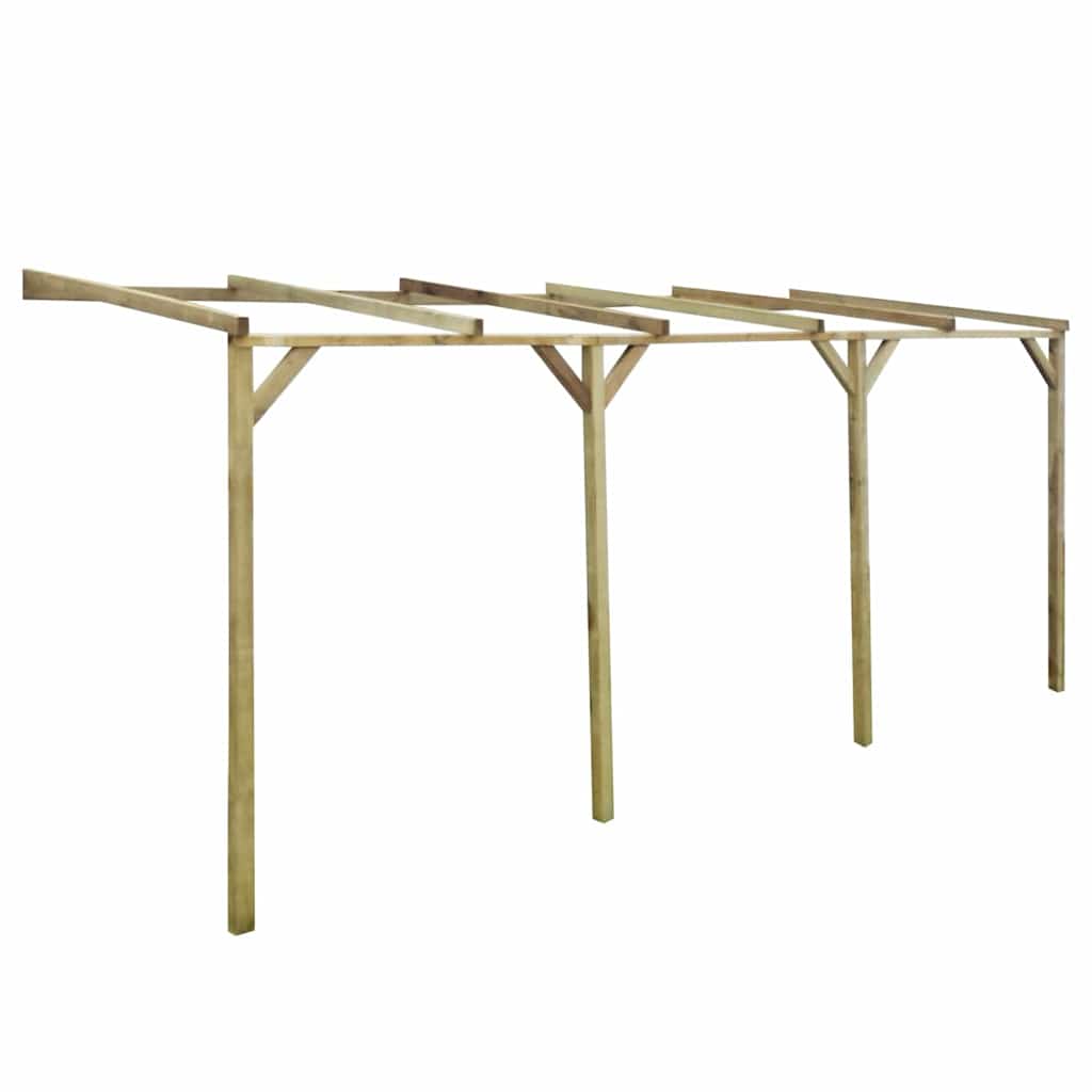 Pergola Addossata B-Stock 2x5x2,2 m Pino Massello Impregnato
