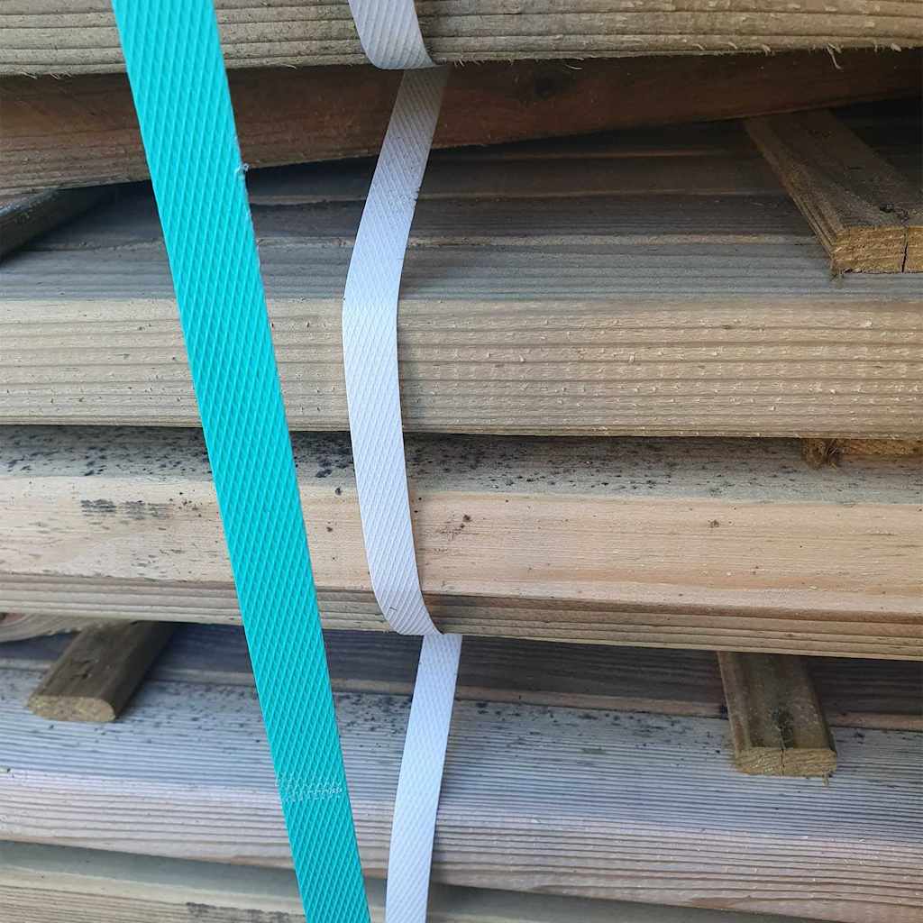 Panca con Fioriere da Giardino B-Stock Pino Massello Impregnato
