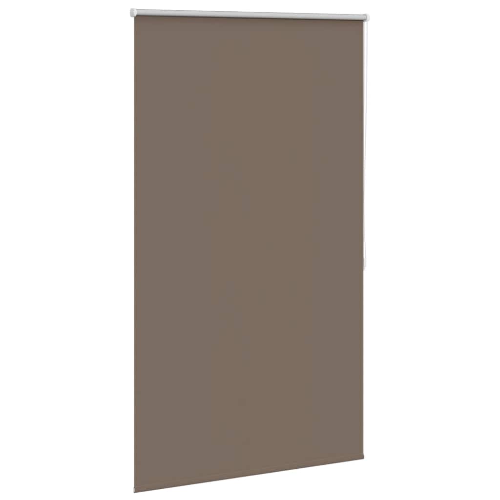 Tenda a rullo oscurante 84,4x175 cm Tessuto Larghezza 80 cm caffè