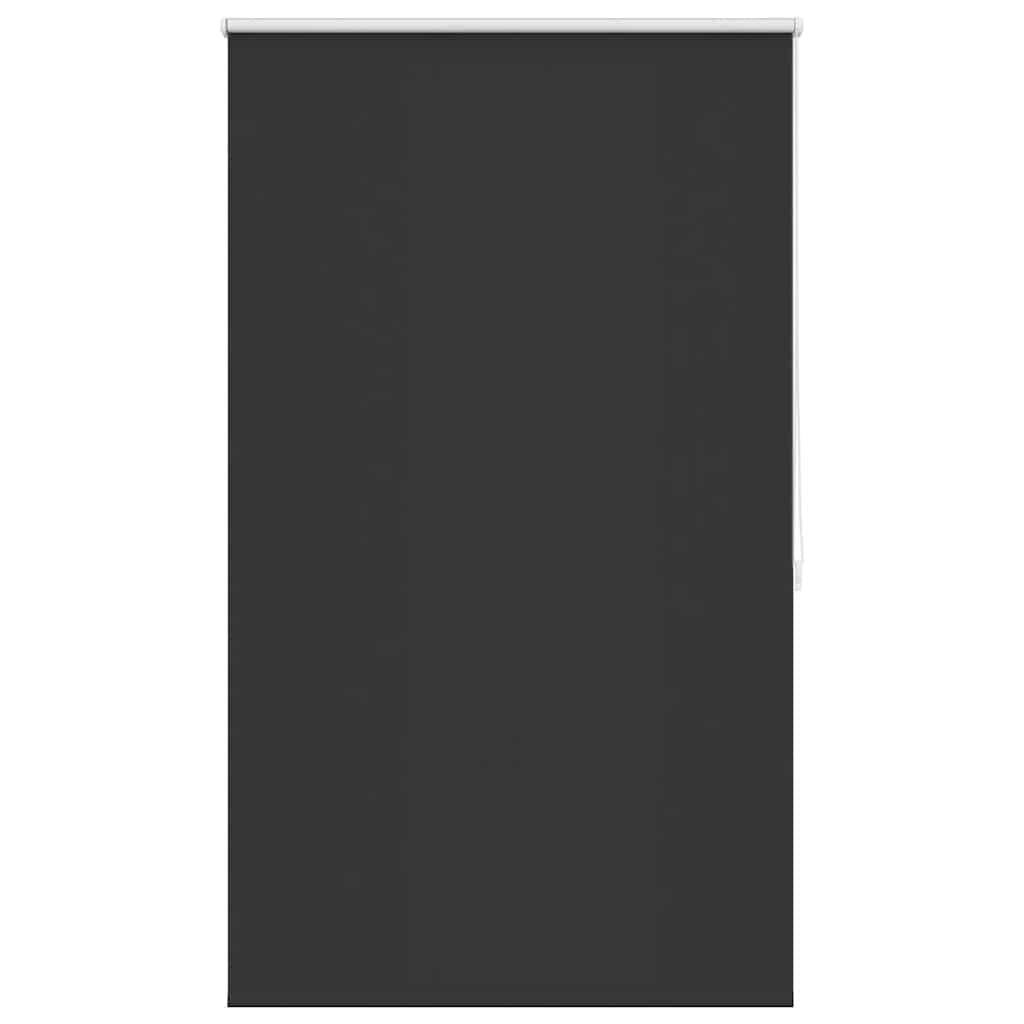 Tenda a rullo oscurante 84,4x175 cm Tessuto Larghezza 80 cm nero