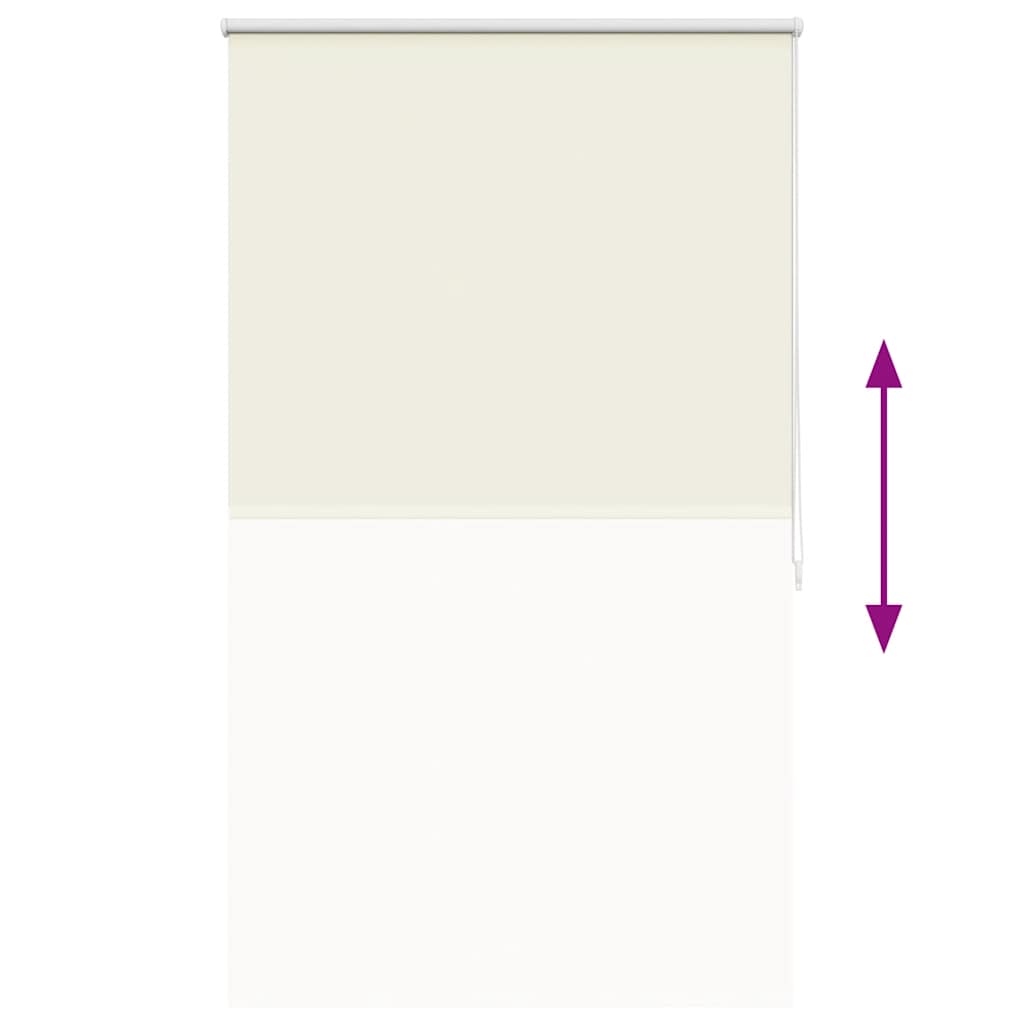 Tenda a rullo oscurante 104,4x175 cm Tessuto Larghezza 100 cm bianco sporco