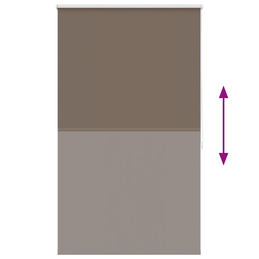 Tenda a rullo oscurante 104,4x175 cm Tessuto Larghezza 100 cm caffè