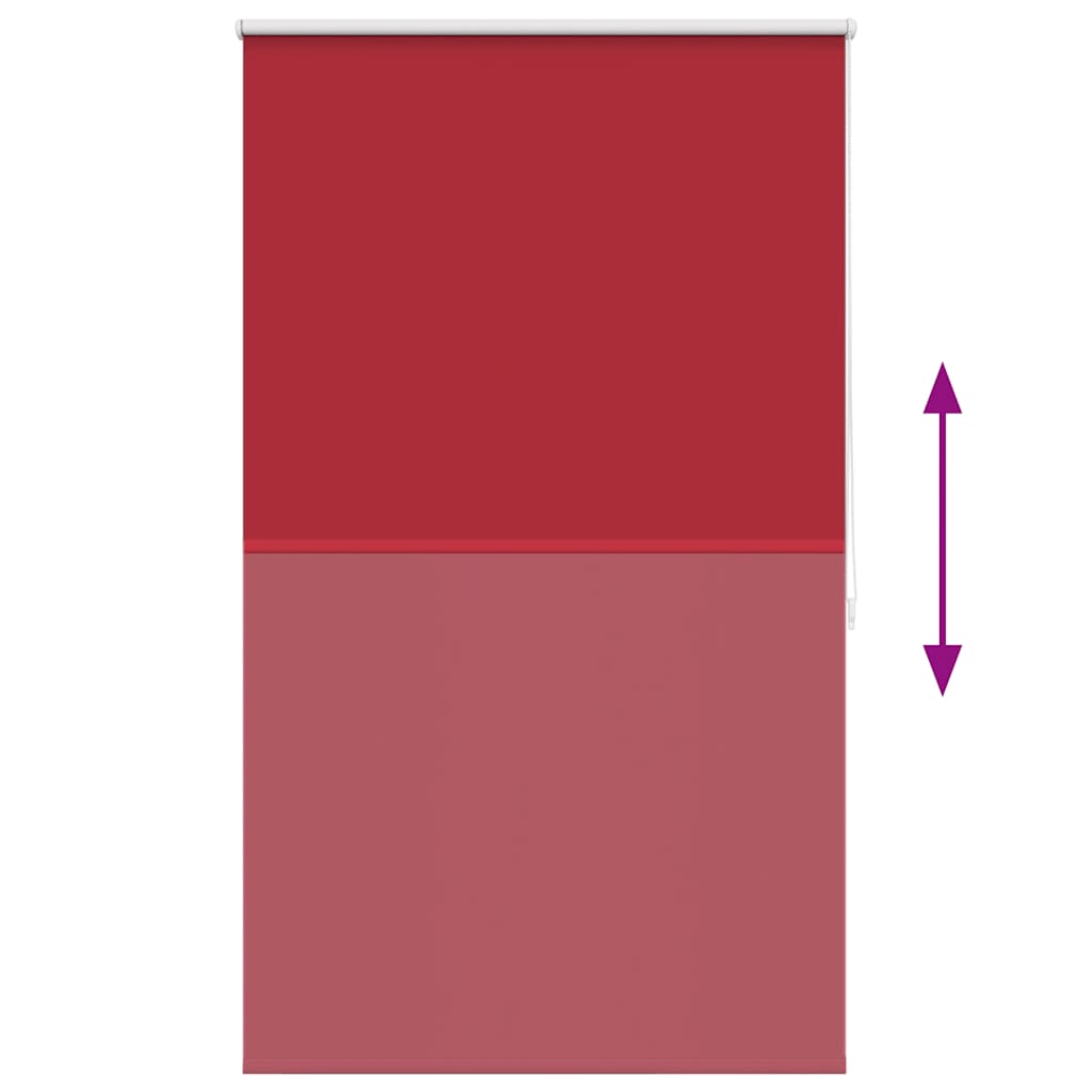 Tenda a rullo oscurante 104,4x175 cm Tessuto Larghezza 100 cm rosso