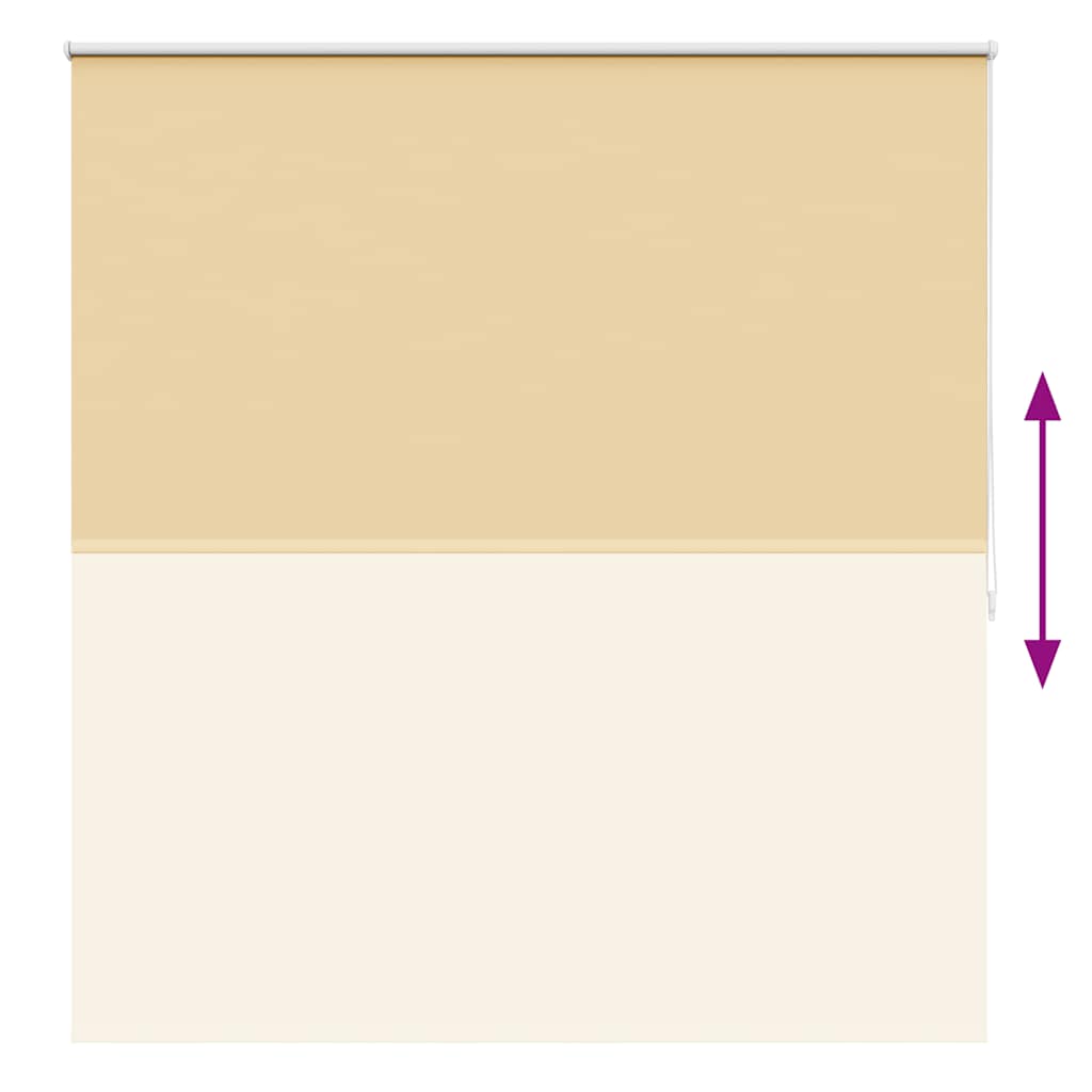 Tenda a rullo oscurante 144,4x175 cm Tessuto Larghezza 140 cm beige