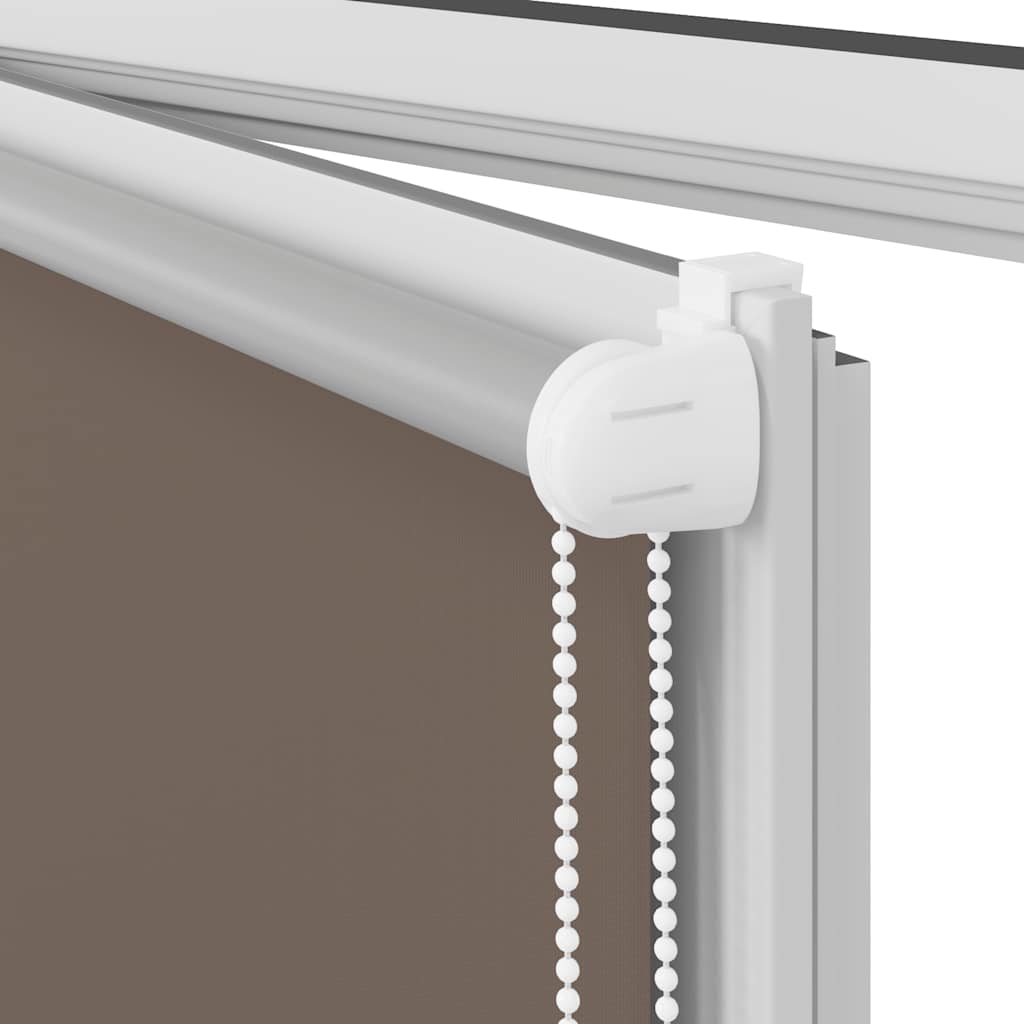 Tenda a rullo oscurante 144,4x175 cm Tessuto Larghezza 140 cm caffè
