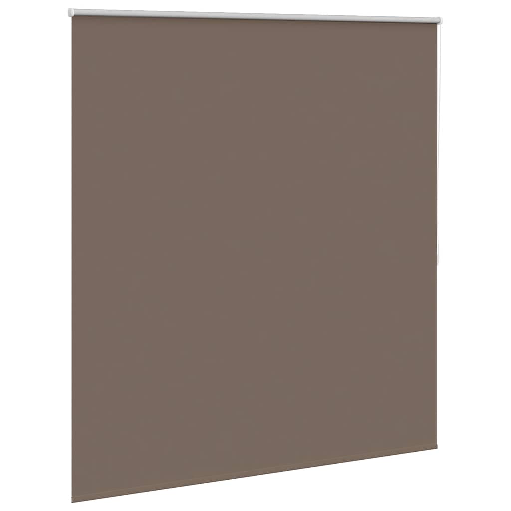Tenda a rullo oscurante 144,4x175 cm Tessuto Larghezza 140 cm caffè