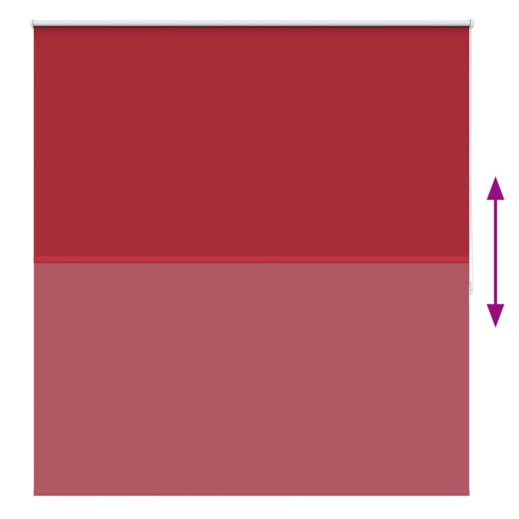 Tenda a rullo oscurante 164,4x175 cm Tessuto Larghezza 160 cm rosso