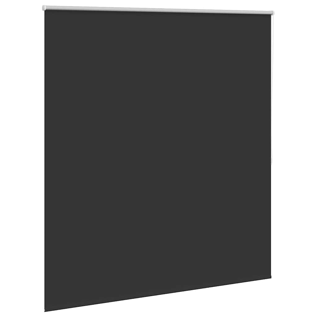 Tenda a rullo oscurante 164,4x175 cm Tessuto Larghezza 160 cm nero