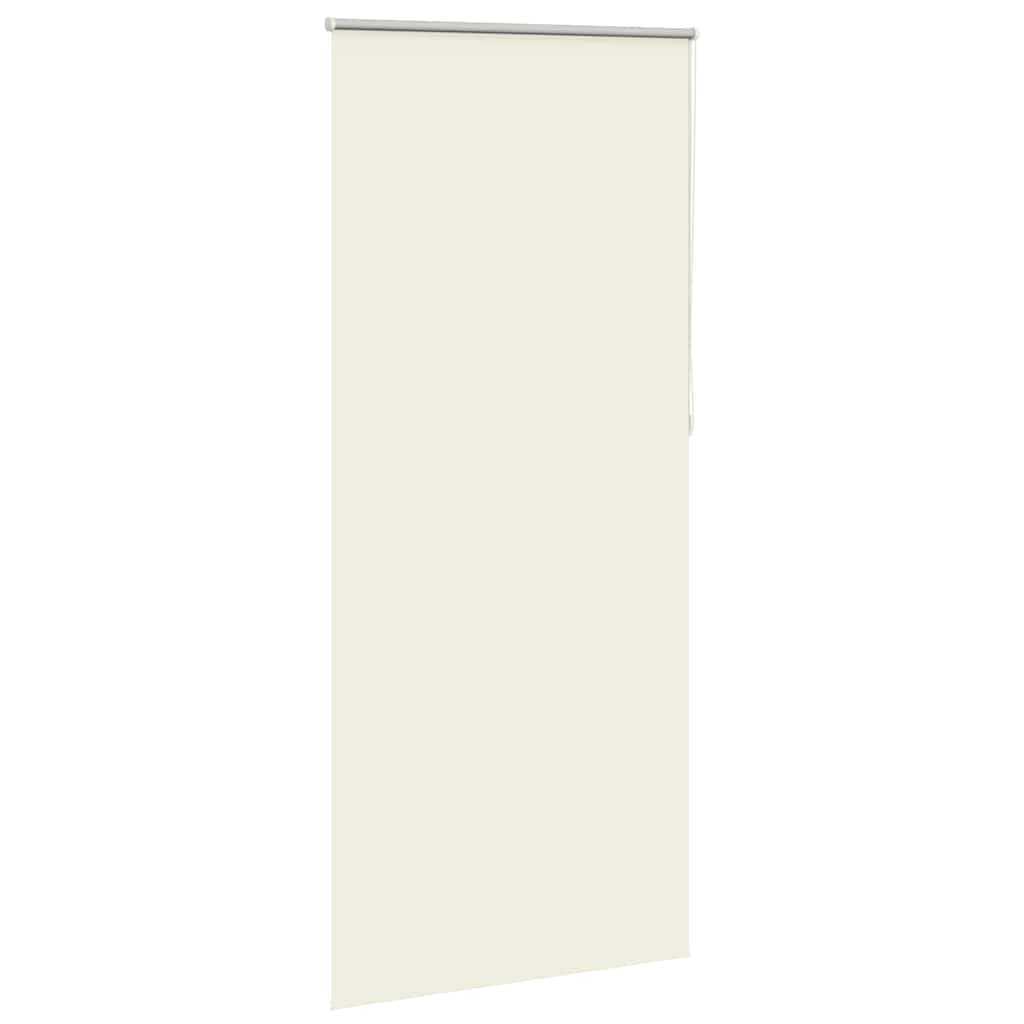 Tenda a rullo oscurante 84,4x230 cm Tessuto Larghezza 80 cm bianco sporco