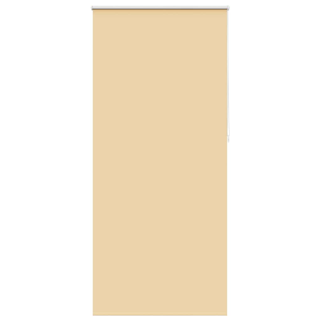 Tenda a rullo oscurante 84,4x230 cm Tessuto Larghezza 80 cm beige