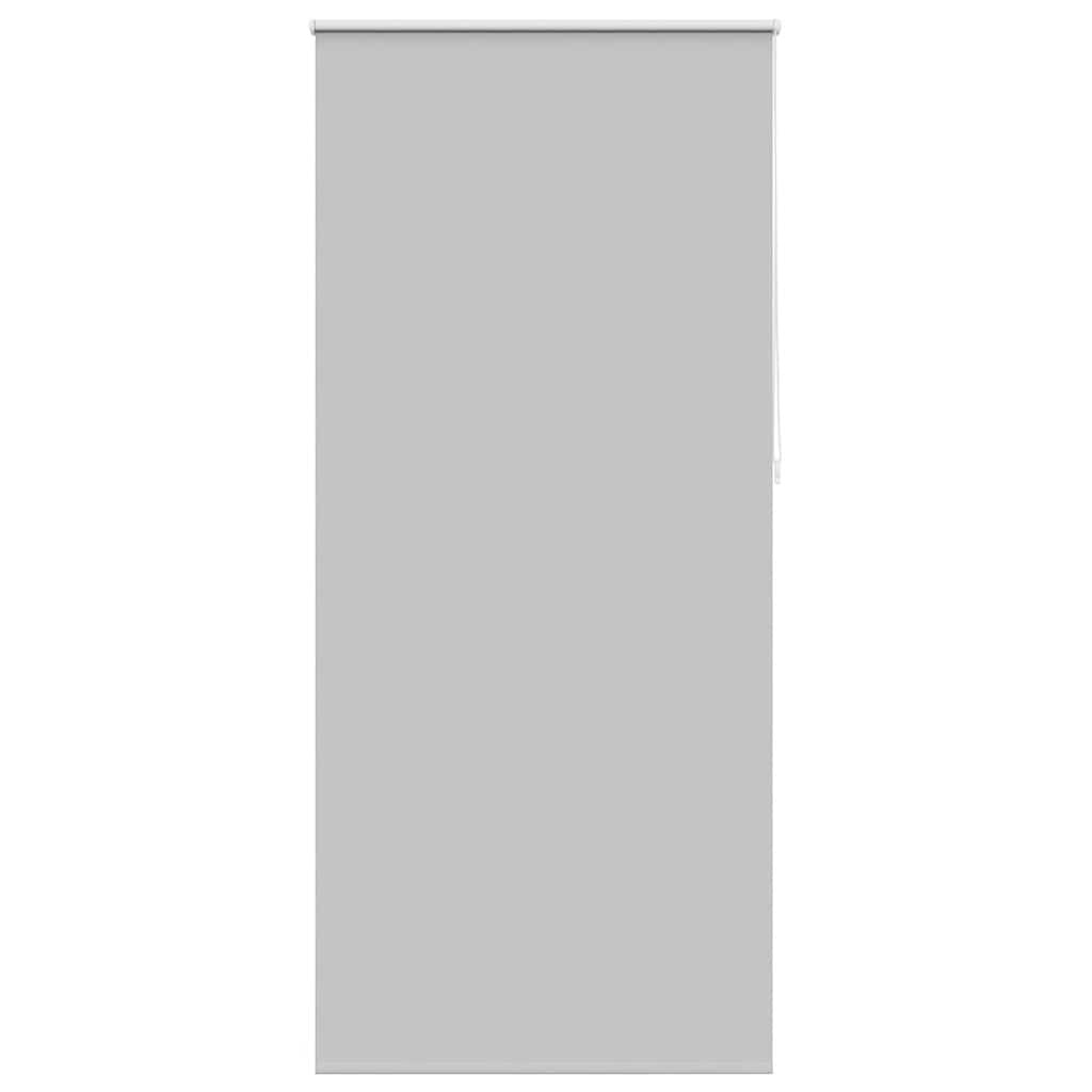 Tenda a rullo oscurante 84,4x230 cm Tessuto Larghezza 80 cm grigio