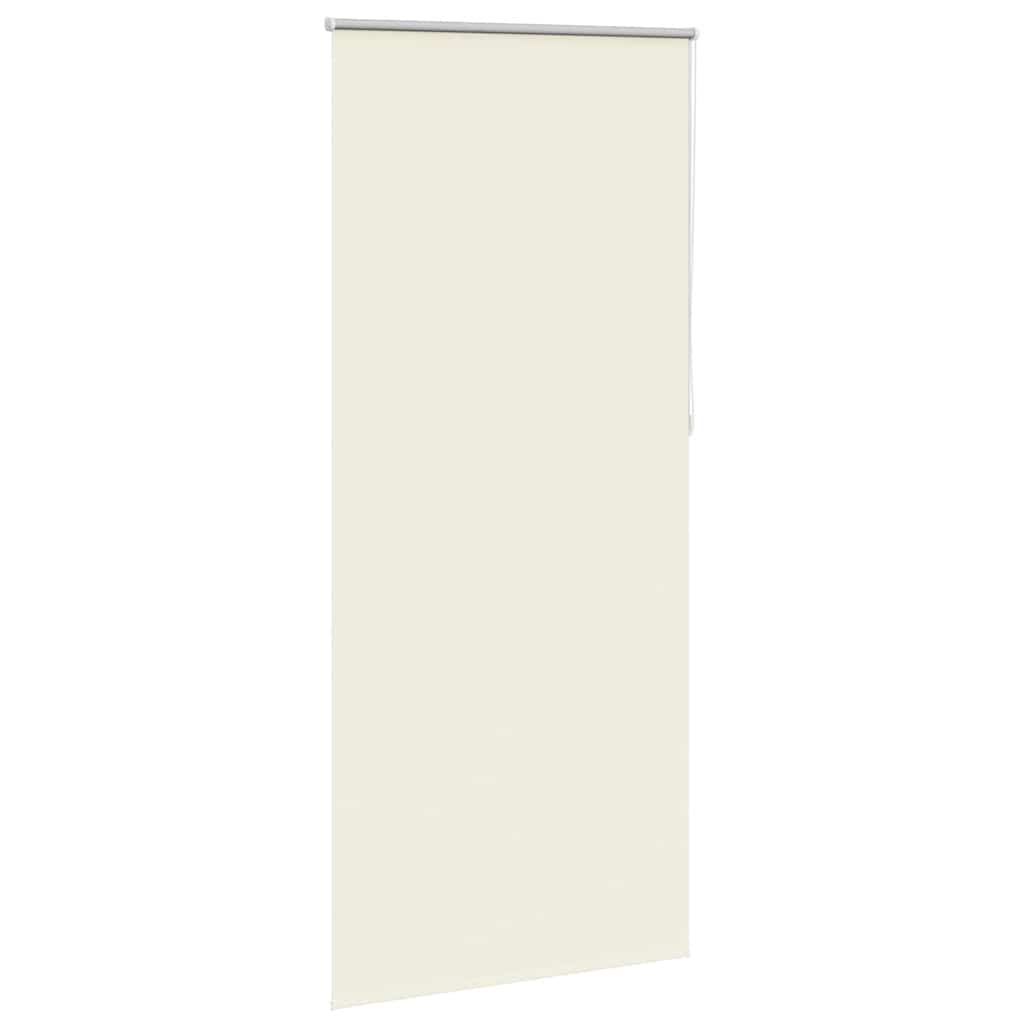 Tenda a rullo oscurante 104,4x230 cm Tessuto Larghezza 100 cm bianco sporco