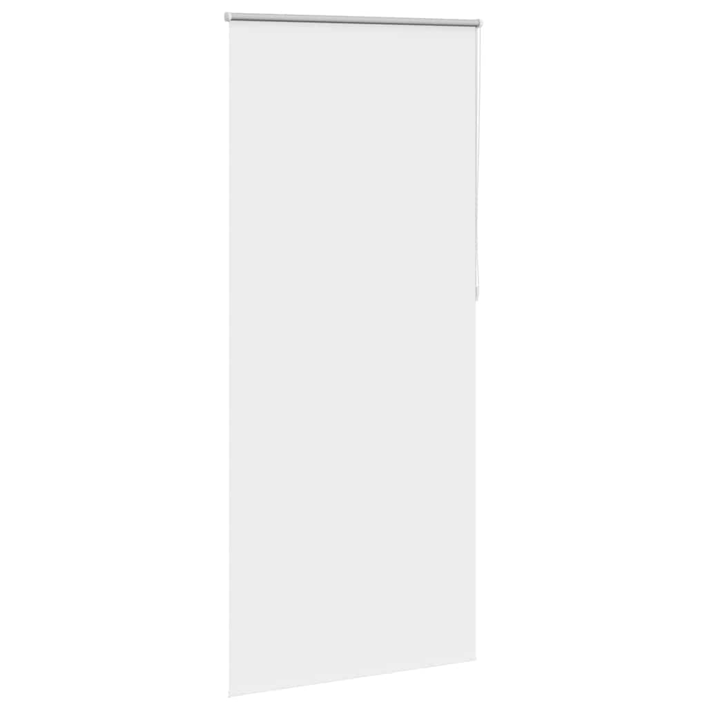 Tenda a rullo oscurante 124,4x230 cm Tessuto Larghezza 120 cm bianco