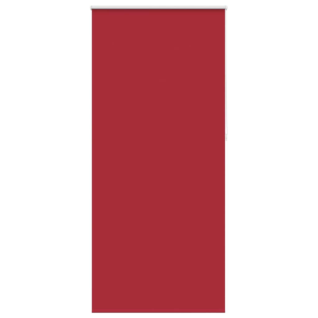 Tenda a rullo oscurante 124,4x230 cm Tessuto Larghezza 120 cm rosso