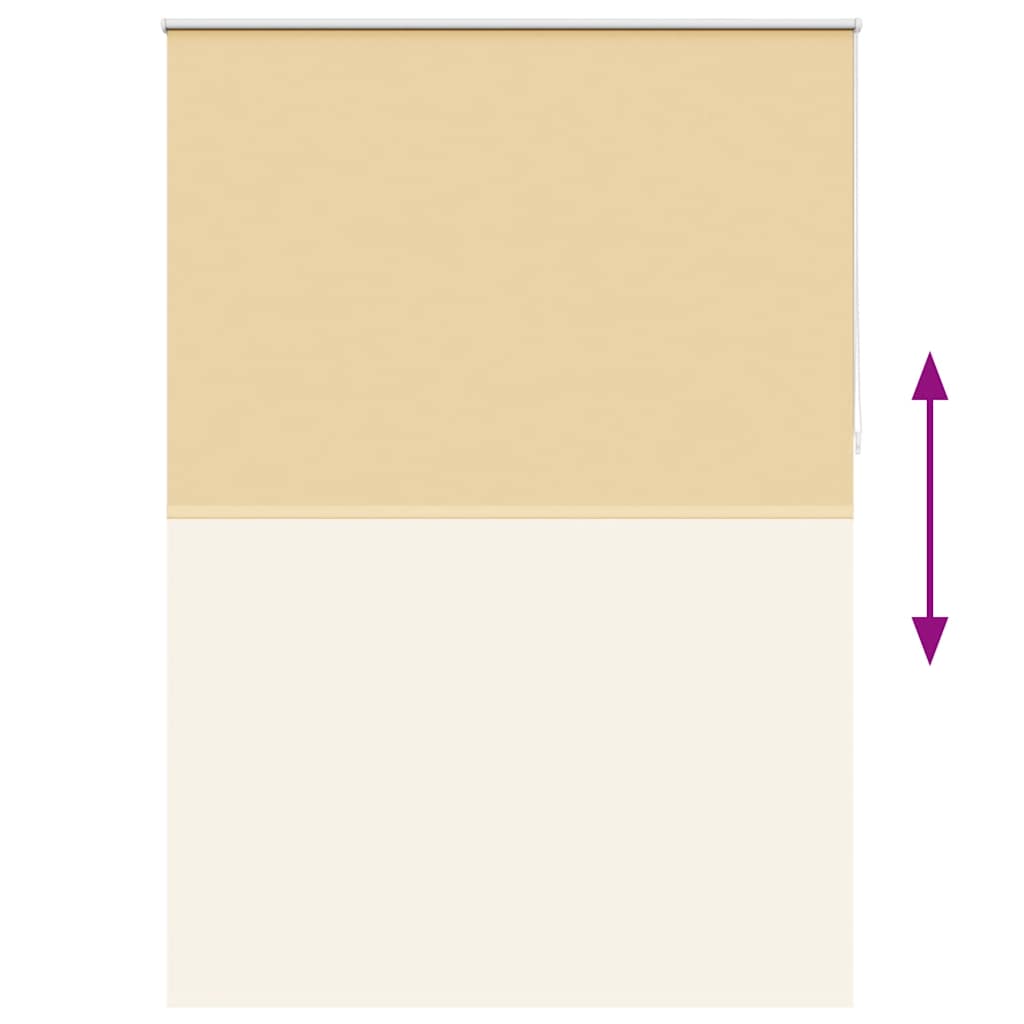 Tenda a rullo oscurante 144,4x230 cm Tessuto Larghezza 140 cm beige