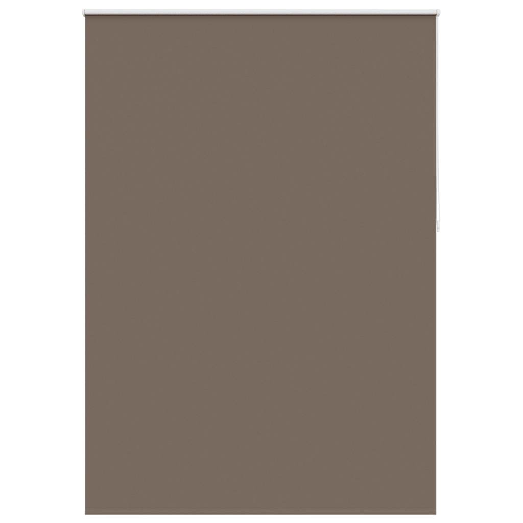 Tenda a rullo oscurante 144,4x230 cm Tessuto Larghezza 140 cm caffè