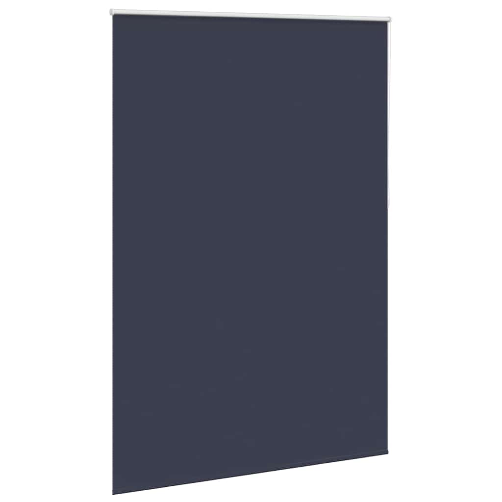 Tenda a rullo oscurante 144,4x230 cm Tessuto Larghezza 140 cm blu marino