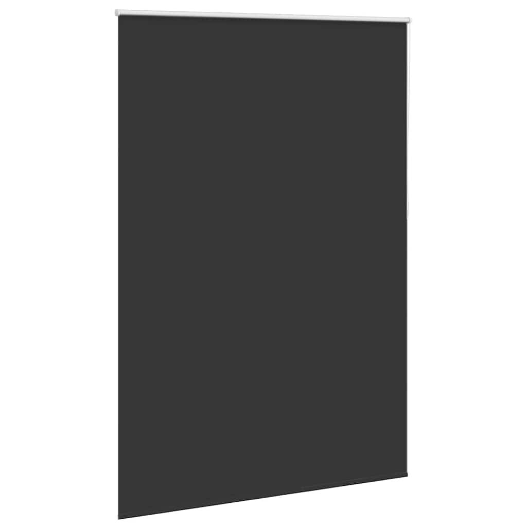 Tenda a rullo oscurante 144,4x230 cm Tessuto Larghezza 140 cm nero