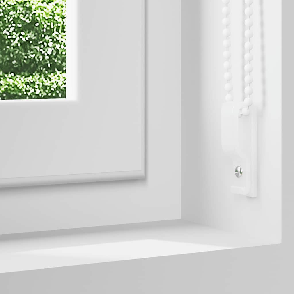Tenda a rullo oscurante 144,4x230 cm Tessuto Larghezza 140 cm nero