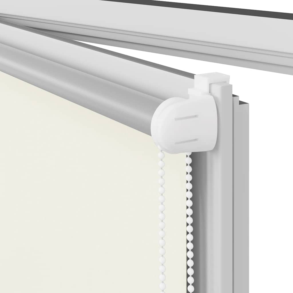 Tenda a rullo oscurante 164,4x230 cm Tessuto Larghezza 160 cm bianco sporco
