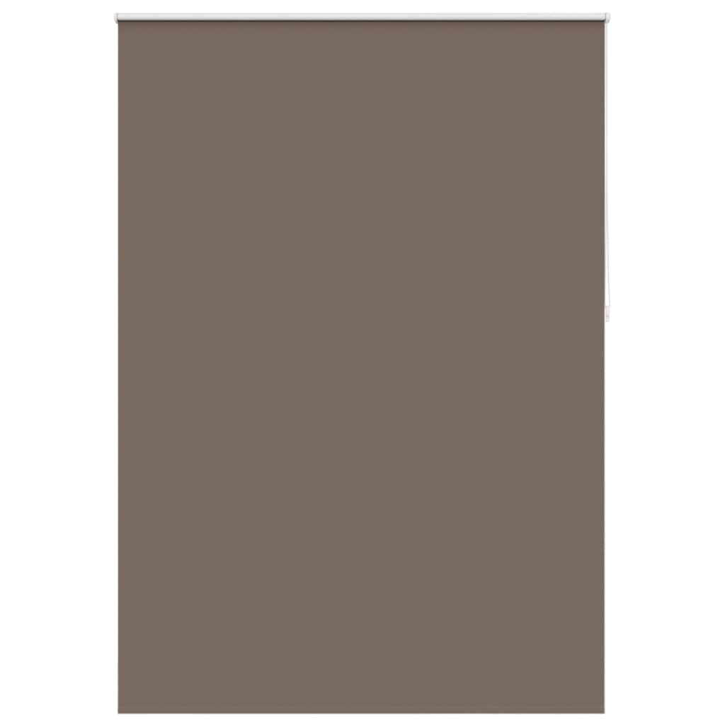 Tenda a rullo oscurante 164,4x230 cm Tessuto Larghezza 160 cm caffè