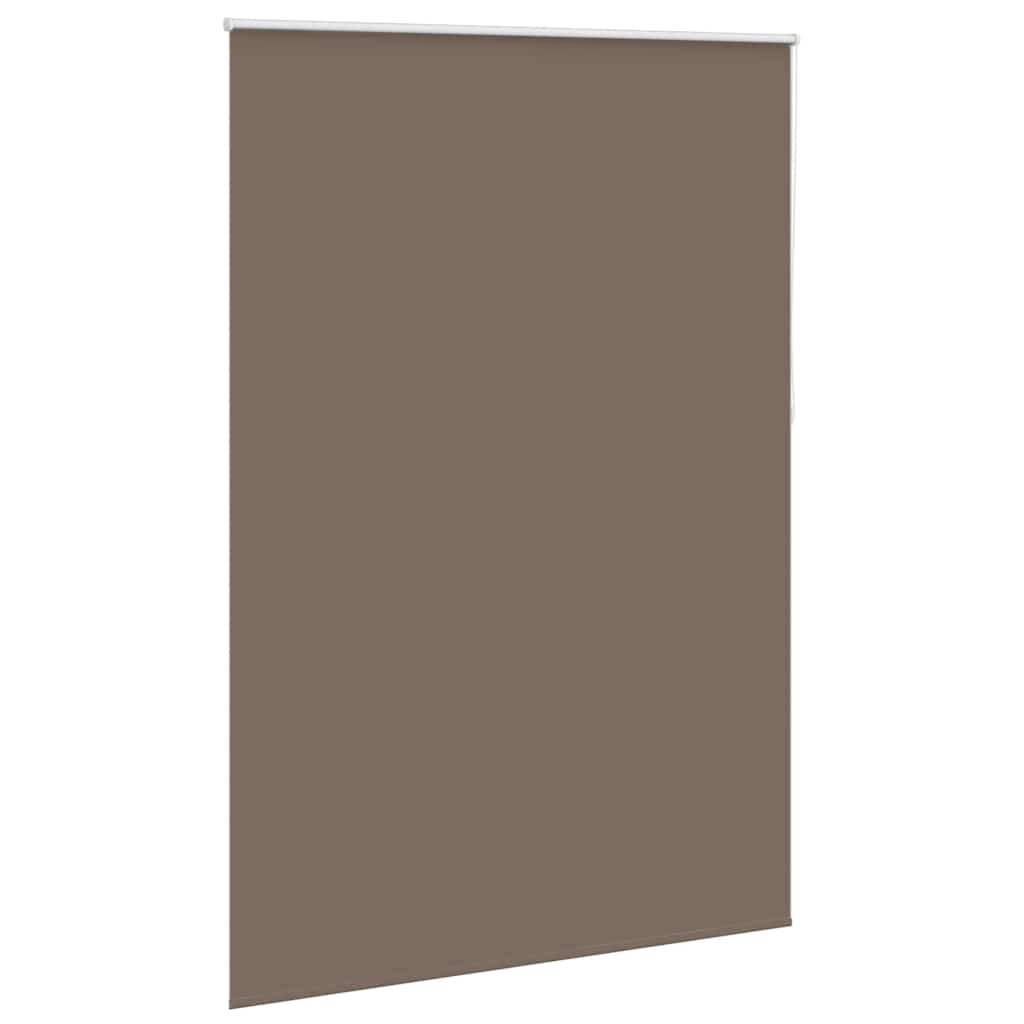 Tenda a rullo oscurante 164,4x230 cm Tessuto Larghezza 160 cm caffè