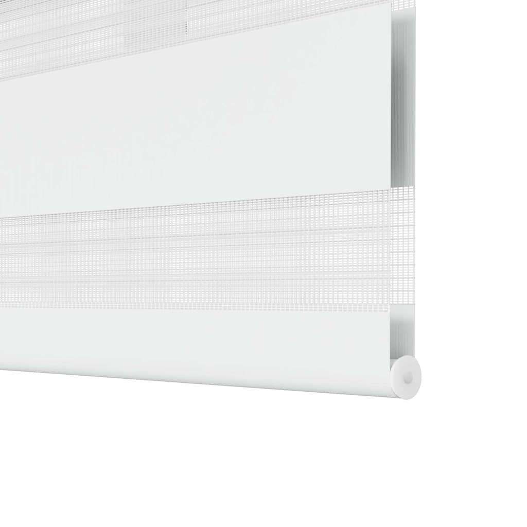 Tenda a rullo zebra 40,9x100 cm Tessuto Larghezza 36,7 cm bianco