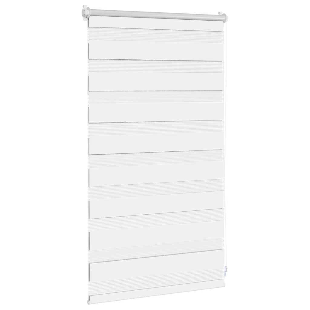 Tenda a rullo zebra 50,9x100 cm Tessuto Larghezza 46,7 cm bianco