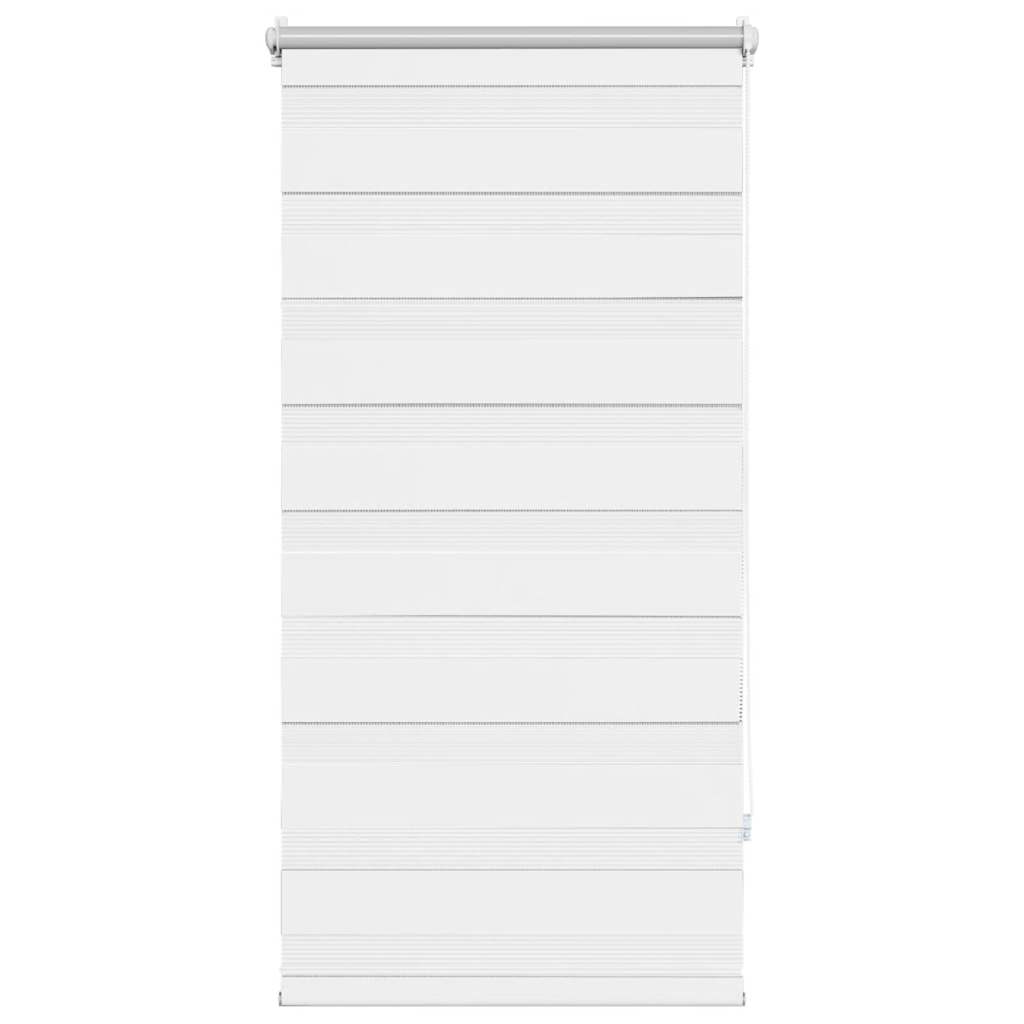 Tenda a rullo zebra 80,9x150 cm Tessuto Larghezza 76,7 cm bianco