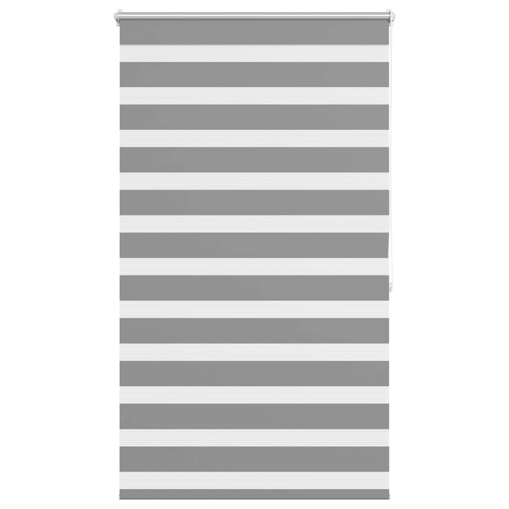 Tenda a rullo zebra 80,9x175 cm Tessuto Larghezza 76,7 cm grigio