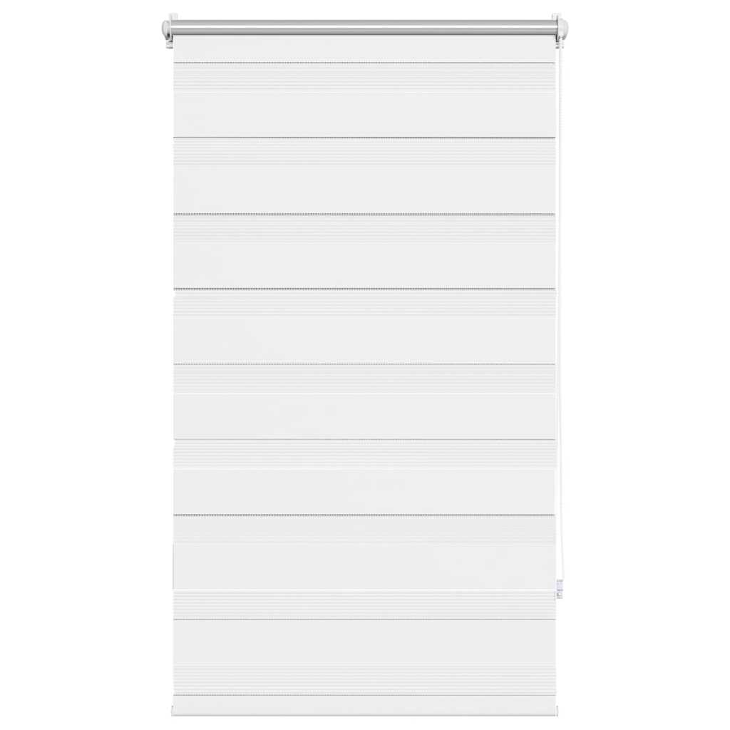 Tenda a rullo zebra 90,9x150 cm Tessuto Larghezza 86,7 cm bianco