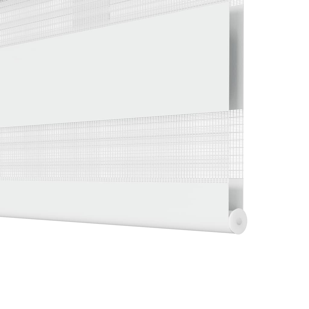 Tenda a rullo zebrata 100,9x175 cm Larghezza tessuto 96,7 cm bianco