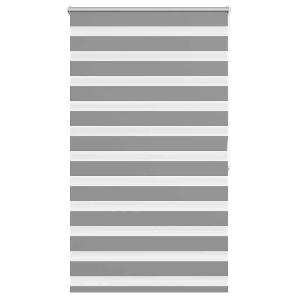 Tenda a rullo zebra 100,9x175 cm Larghezza tessuto 96,7 cm grigio