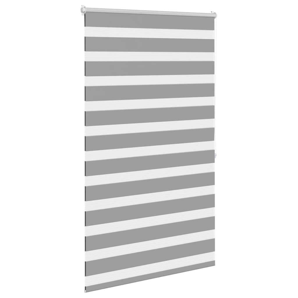 Tenda a rullo zebra 100,9x175 cm Larghezza tessuto 96,7 cm grigio