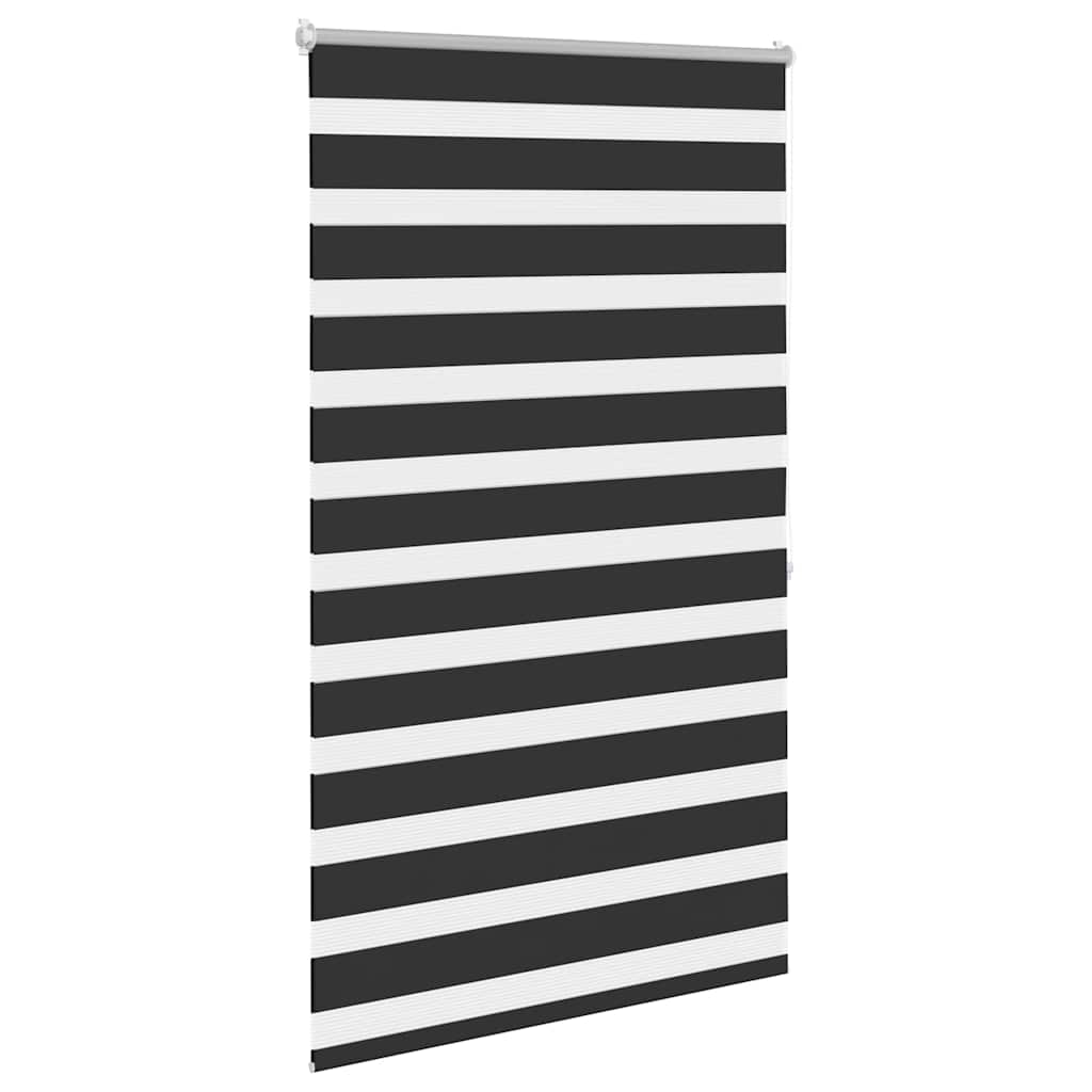 Tenda a rullo zebra 100,9x175 cm Tessuto Larghezza 96,7 cm nero