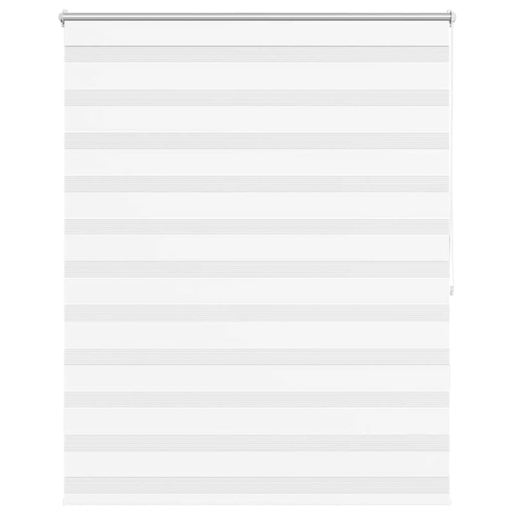 Tenda a rullo zebra 140,9x175 cm Larghezza tessuto 136,7 cm bianco