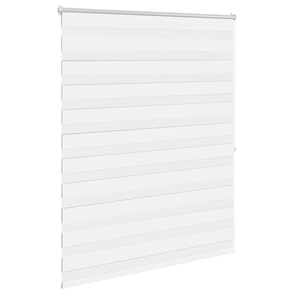 Tenda a rullo zebra 140,9x175 cm Larghezza tessuto 136,7 cm bianco
