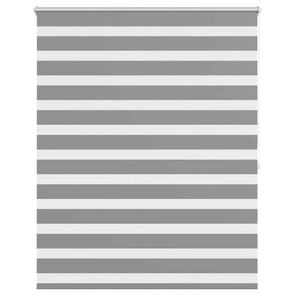 Tenda a rullo zebra 140,9x175 cm Larghezza tessuto 136,7 cm grigio