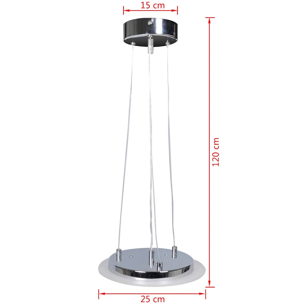 Lampada a Sospensione da Soffitto a LED 6 x 2W Rotonda