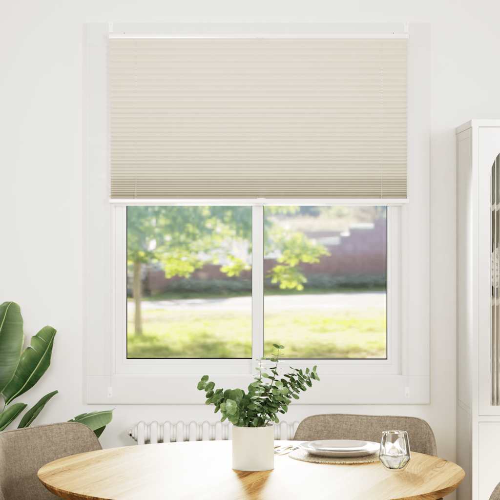 Tenda plissè 100x150cm Crema