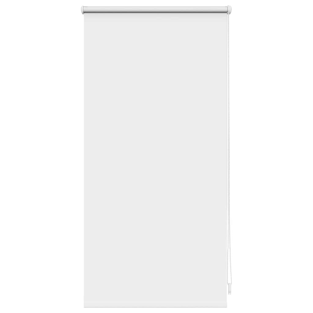 Tenda a rullo oscurante 44,4x100 cm Tessuto Larghezza 40 cm Bianco