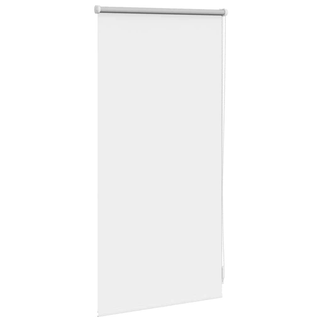 Tenda a rullo oscurante 44,4x100 cm Tessuto Larghezza 40 cm Bianco