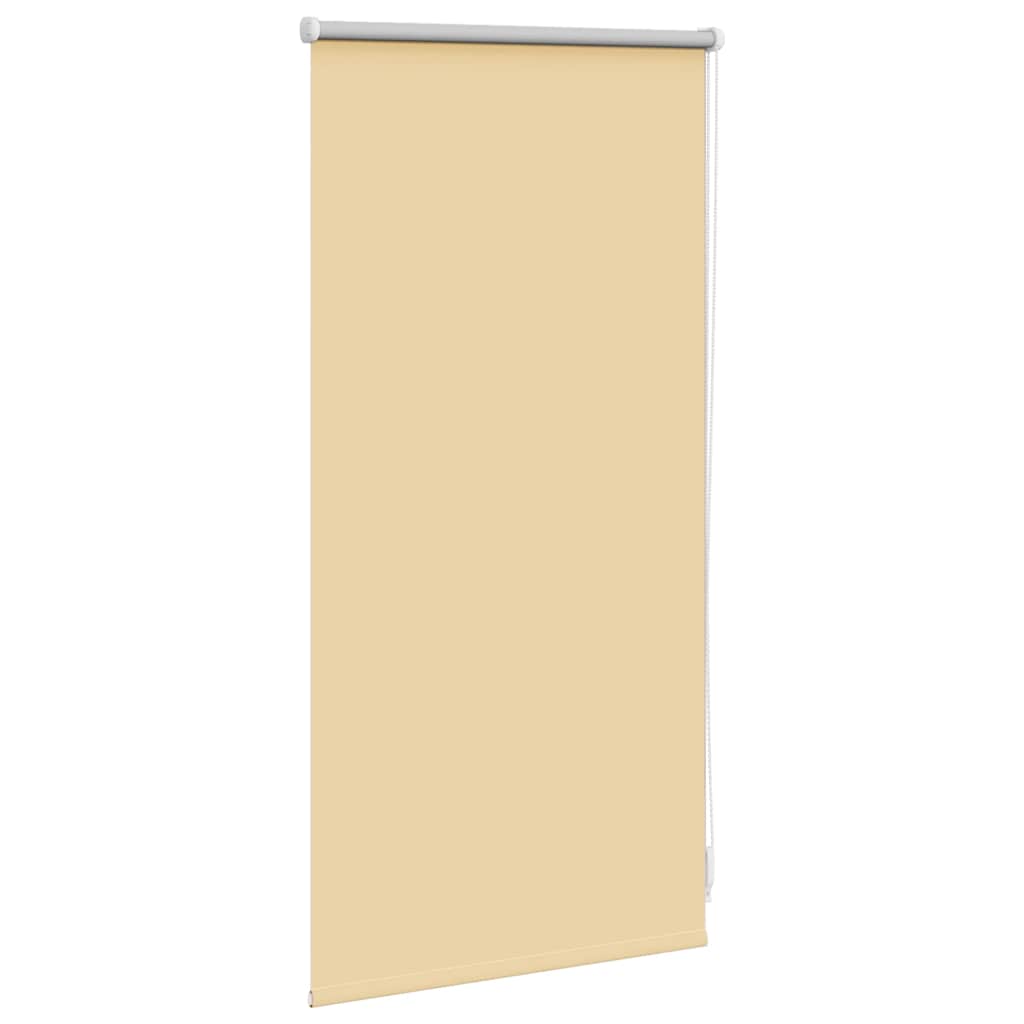 Tenda a rullo oscurante 44,4x100 cm Tessuto Larghezza 40 cm Beige