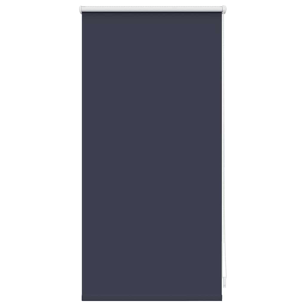 Tenda a rullo oscurante 44,4x100 cm Larghezza tessuto 40 cm Blu marino